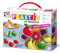 Пластик на липучках /Фрукты и овощи/ 10KOR PLASTIC
