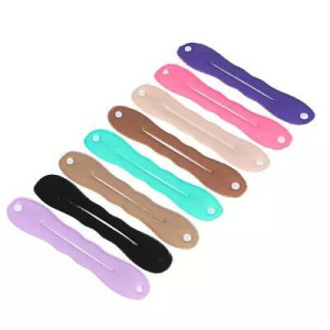 BERIOTTI Твистер для создания гульки на кнопочке, 23,5х5см, полиэстер, пластик, 8 цветов (10131010/0