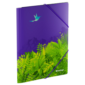 Папка на резинке Berlingo /Flower Art/ А4, 600мкм, с рисунком FB4_A4S20 (10702070/121124/5123081/2, 