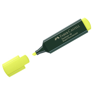 Текстовыделитель Faber-Castell /48/ желтый, 1-5мм