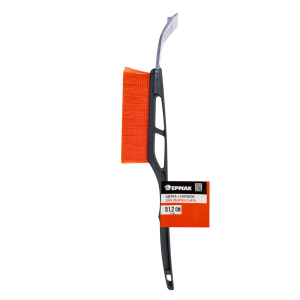 ЕРМАК Щетка для уборки снега+скребок, 51,2см (10702070/090724/3235349, Китайская Народная Республика
