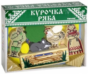 Дер. Констр-р Сказки Курочка Ряба 4534-1
