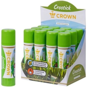 Клей-карандаш Crown /Expert/, 35г CG-350