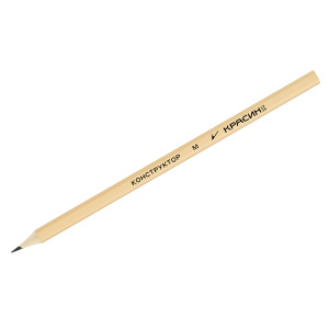 Карандаш ч/г Красин /Конструктор/ М (B) шестигран., заточен. С-316