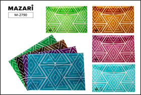 Папка канцелярская PATTERN, 26х36 см, пластиковая, плотность 160 мкм, 2 дизайна в ассортименте