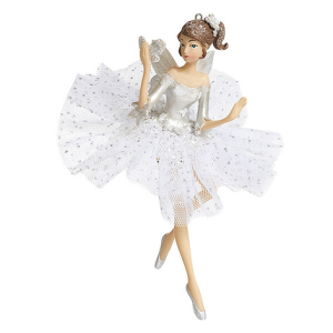 Фея-балерина с бабочкой 10х5х15,5 см