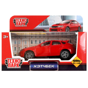 Машина металл ХЭТЧБЕК, 10 см, инерция, кор