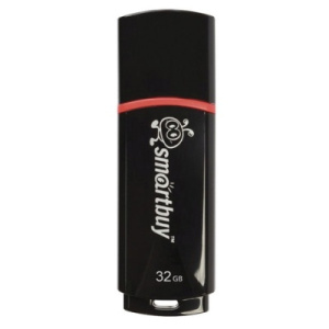 Память Smart Buy /Crown/  32GB, USB 2.0 Flash Drive, черный SB32GBCRW-K