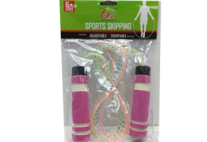 Скакалка для фитнеса, длина 225 см