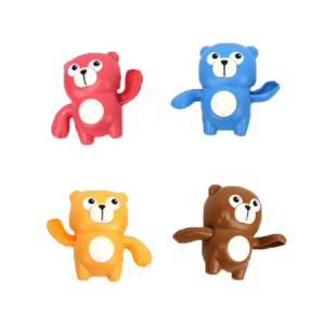 Заводная игрушка /Медвежонок/, микс 4 вида