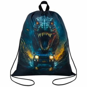 Мешок для обуви BRAUBERG KIDS, с петлей, 42х34 см, /Dino chase/, 272416