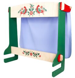 Ширма для кукольного театра (65х28х59 см) цветная