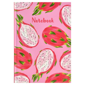 Записная книжка /Notebook/ арт. 61484 ПИТАХАЙЯ / 120х170 мм, 80 л., твёрдый переплёт, полноцветная п
