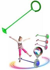 Нейроскакалка с подсветкой, цвет в ассортименте, развивающий тренажер для детей и взрослых!