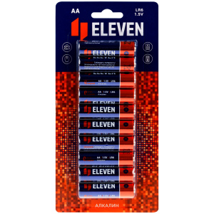 Батарейка Eleven AA (LR6) алкалиновая, BC10 324424 ЦЕНА ЗА 1 БАТАРЕЙКУ (10702070/310123/3045635/2, К