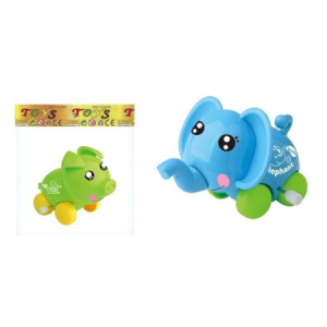 Заводная игрушка /Слоненок/, микс 2 вида
