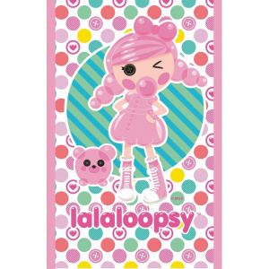 Блокнот ACTION! LALALOOPSY, на скрепке, кл., мелован.обл., ф. А7, 40 л., 4 дизайна