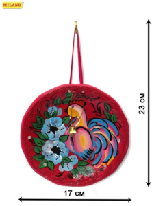 Керамическое панно /Певчая птичка/ Т-6483