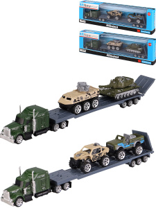 Автовоз /Армейская техника / 3 вида микс (Арт. 1498378)