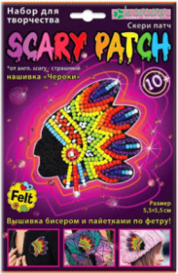 Набор для изготовления украшения-патча /Чероки/ (скери)