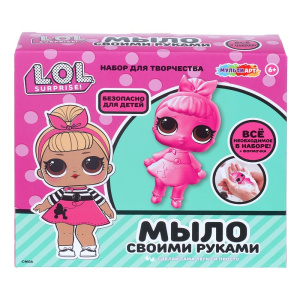 Мыло своими руками c картинкой ЛОЛ MultiArt 