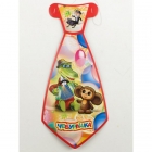 176174  ГАЛСТУК /ВЕСЁЛЫЙ ПРАЗДНИК/ ДИЗАЙН /ЧЕБУРАШКА/ В ПАК. (РУСС. УП.) УП-6ШТ в кор.6*24уп