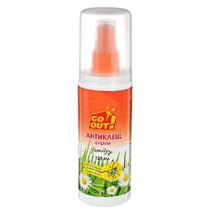 Спрей /Антиклещ/ GO OUT, 125мл