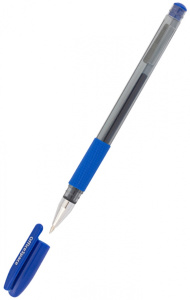 Ручка гелевая OfficeSpace /TC-Grip/ синяя, 0,5мм, грип 260062 (10702070/131223/3505386/1, Китайская 