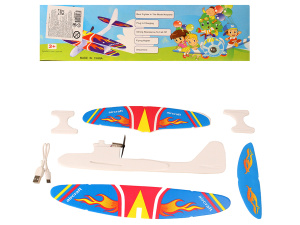 Запускалка-самолет /БУМЕРАНГ/ (20Х18 см), с USB, в коробке. Арт. AN01656