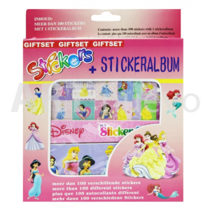 Set Набор детских стикеров (альбом, стикеры, подарочная упаковка). Ассорти.