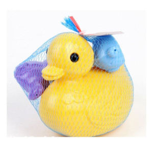 Набор для купания /Уточка и рыбки/ (в сетке, 4 дет.)