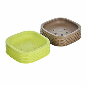 VETTA Мыльница /Роттанг/, пластик, 10,5х10,5х3,5 см, 2 цвета (10702070/270722/3230768, Китайская Нар