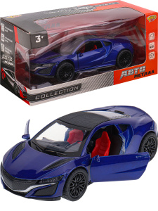 Машинка металл (1:36) 12,2х5,2х3,6см, 3 открывающиеся дверцы, микс, в коробке (Арт.M1523-11A-2)