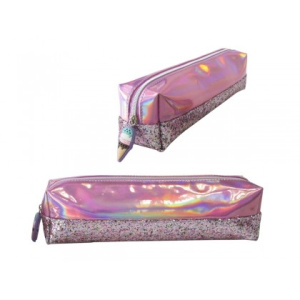 Пенал-косметичка PINK MAGIC S, 21,5х5х5,5 см, на молнии, полиуретан