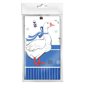 Скатерть Гуси-1, 120*180 см