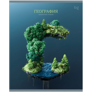Тетрадь предметная 48л. BG /Заглавные-главные/ - География, эконом ТПск48 63755
