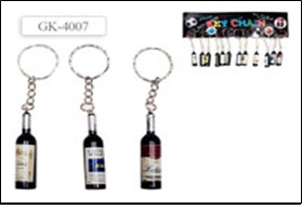 Брелок /Бутылка вина/ (10702070/310819/0175424/3, Китайская Народная Республика)