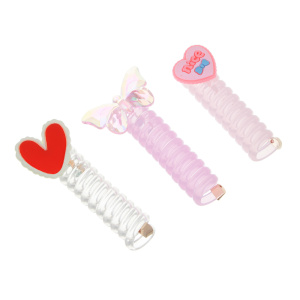 ЮНИLOOK Заколка-спиралька детская для волос, 7см, ТПР, пластик (10702070/110225/5057847, Китайская Н