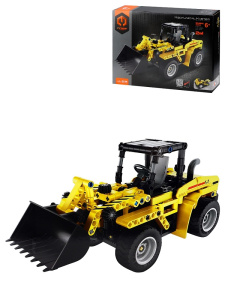 Конструктор пластиковый /Инженерный погрузчик и трехколесный мотоцикл/ 2 в1 (арт.6876IMM)