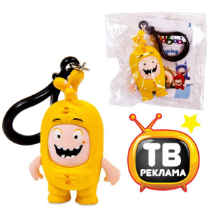 Фигурка Oddbods на брелоке 4,5 см, BUBBLES
