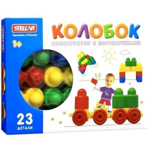 Констр-р Колобок 23дет.,коробка
