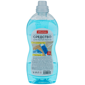 Средство для мытья полов и стен OfficeClean /Горный ручей/, концентрат 1л 281358