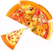 Сквиш /Пицца/. С магнитом. В пакете. В ассортименте. Длина до 9 см.
