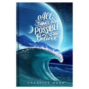 Записная книжка арт. 58271 ПРИЛИВ СИЛ / 140х210 мм, 112 л., твёрдый переплёт, полноцветная печать, г