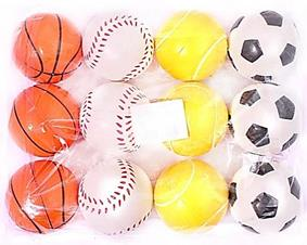 Мячики 6 см, цена указана за шт, продаются набором 12 шт