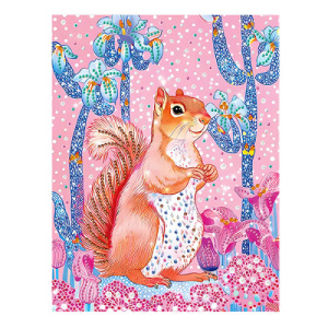 Алмазная мозаика БЕЛКА 23x30 см, подрамник, холст, частичная выкладка, термоусадочная плёнка