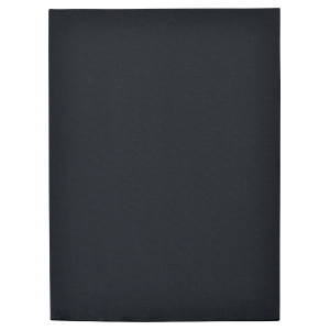 Холст на МДФ Гамма /Студия/, 18*24см, цвет черный, 100% хлопок, 280г/м2, мелкое зерно 190923_b1824 (