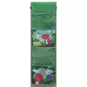 Органайзер для мелочей 24х80см 5 карманов подвесной крепление на резинке для шкафчика в дет.сад -Дин