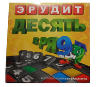 Игра: Эрудит. Десять в ряд  Арт.10019//Спб.: Биплант