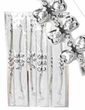 Браслет на цепочке со стеклышком в ассортименте. M-2. Продается набором 24 шт, цена за 1 шт.